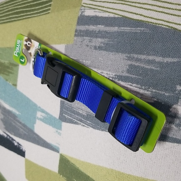 Dog Collar In Blue Size Large Brand New - Picture 5 of 5
